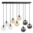 EMIBIG 714/9M1 LAMPA WISZĄCA COSMO 9 BL MIX1