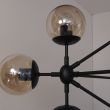 Step into Design ST-9047-15 Lampa wisząca ASTRIFERO-15 bursztynowo czarna 110 cm