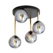 EMIBIG 1259/4 LAMPA SUFITOWA DOLCE 4 BL GRAFIT