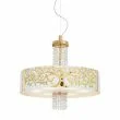 KOLARZ 0345.36.3.AL.GO.OKPT EMOZIONE lampa wisząca złoto 24K
