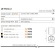 AZZARDO AZ2815 Leticia 2 (black/gold)