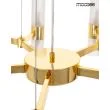 MOOSEE MSE1501100456 lampa wisząca TUBS 10 złota