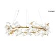 MOOSEE MSE1501100449 lampa wisząca FLORA 100 złota