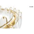 MOOSEE MSE1501100445 lampa wisząca ROCH 60 złota