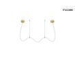 MOOSEE MSE1501100441 lampa wisząca LASSO 300 Smart złota