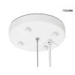 MOOSEE MSE1501100477 lampa wisząca NEST 120 biała