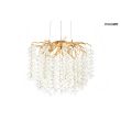 MOOSEE 5900168832947 lampa wisząca RIVIERA 60 złota /  clear