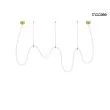 MOOSEE MSE1501100494 lampa wisząca LASSO 600 Smart złota