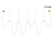 MOOSEE MSE1501100496 lampa wisząca LASSO 1000 Smart złota