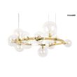 MOOSEE MSE1501100498 lampa wisząca ALURE 85 złota