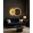 MOOSEE MSE1501100515 lampa ścienna MOONS złota
