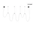 MOOSEE MSE15011004952 lampa wisząca LASSO 800 Smart czarna