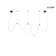 MOOSEE MSE15011004432 lampa wisząca LASSO 500 Smart czarna
