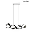MOOSEE MSE1501100571 lampa wisząca TORRE czarna