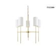 MOOSEE MSE1501100576 lampa wisząca IMPERIO 5 złota