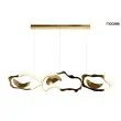 MOOSEE MSE1501100588 lampa wisząca CHAIN 210 złota
