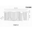 MOOSEE MSE1501100586 lampa sufitowa FIREFLY 180 złota