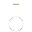 LIGHT PRESTIGE LP-999/1P S GD CCT Lampa wisząca Mirror S złota IP44 LED CCT