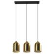 LIGHT PRESTIGE LP-0110/3L GD Metalowa lampa wisząca Nilo złota 3xGU10