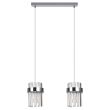 LIGHT PRESTIGE LP-2910/2L CH Lampa wisząca Vetro chrom 2xE14