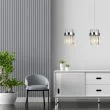 LIGHT PRESTIGE LP-2910/2L CH Lampa wisząca Vetro chrom 2xE14