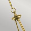 ELSTEAD Waverly KL-WAVERLY5-NBR 5 Light Chandelier - Natural Brass