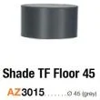 AZZARDO AZ3015 Shade TF floor 45 (grey)