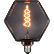 POLUX 317896 Żarówka dekoracyjna DecoVintage Led Filament LB160 Smoke E27 4W 50lm Extra WW