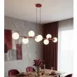 EMIBIG 1644/8 MAGNUS 8 BURGUNDY OPAL LAMPA WISZĄCA