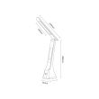 TK-LIGHTING 6941 CRUZ WHITE LAMPA BIURKOWA LED 4W