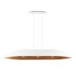 SIGMA 40638 lampa wisząca Gondola L biały/miedziany