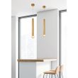 CANDELLUX 50101231 LAMPA WISZĄCA AUSTIN, SLIM 500 mm 1 ZŁOTY