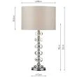 DAR OLE4250 OLEANA TL POL CHR CRYSTAL CW SHD