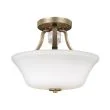 ELSTEAD Evington FE-EVINGTON-SF-SG 2 Light Semi-Flush - Sunset Gold