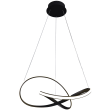 MILAGRO ML6771 LAMPA WISZĄCA CAPPIO BLACK 36W LED