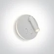 ONE LIGHT 65746B/W/W Magoula biała przyłóżkowa oprawa COB LED 3000K 3W IP20 z podświetleniem i przełącznikiem 5 W