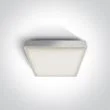 ONE LIGHT 67282E/W Miladeza biały plafon E27 IP65 korpus ABS i klosz PC