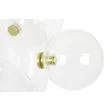 King Home XCP9148-3A Lampa wisząca CAPRI DISC 3 złota - 180 LED, aluminium, szkło