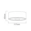 OPEN DESIGN OR86478 Neo Toupe Slim LED / Ufo Nero