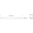 ONE LIGHT 38245LC/C Pisses 2 382454LC/C biała oprawa LED IP65 4000K 45W