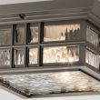 ELSTEAD Beacon Square KL-BEACON-SQUARE-F-OZ 2 Light Flush Mount