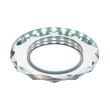 CANDELLUX 2263939 SSP-25 CH/TR+WH 8W LED 230V RING LED BIAŁY oczko sufitowe lampa sufitowa OKRĄGŁA SZLIF SZKŁO TRANSPARENTNE