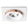 RENDL R13250 SHARM SQ I wpuszczana biała miedź 230V LED 10W 24° 3000K