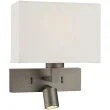 DAR MOD7163L MODENA 1LT RECTANGLE WB WITH LED BRONZE SAMA PODSTAWA