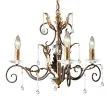 ELSTEAD AMARILLI AML3 BRONZE 3Lt Chandelier/Semi-Flush