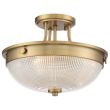 ELSTEAD Mantle QZ/MANTLE/SF WS Semi-Flush