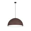 ANTIGO Lampa wisząca Gandra 60x30 - Czekolada mat 5039