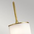 ELSTEAD Mona KL-MONA-L-NBR 2 Light Wall Light - Natural Brass