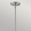 ELSTEAD Congress HK-CONGRESS-P-A-CM 1 Light Clear Glass Pendant - Chrome
