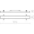 RENDL R12722 PESANTE 90 wpuszczana biała 230V LED 40W 3000K